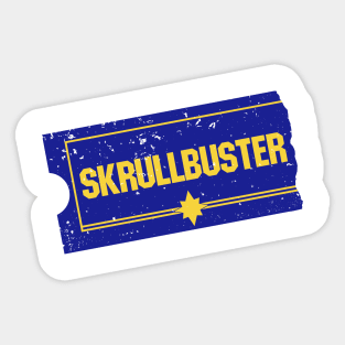 SKRULLBUSTER Sticker